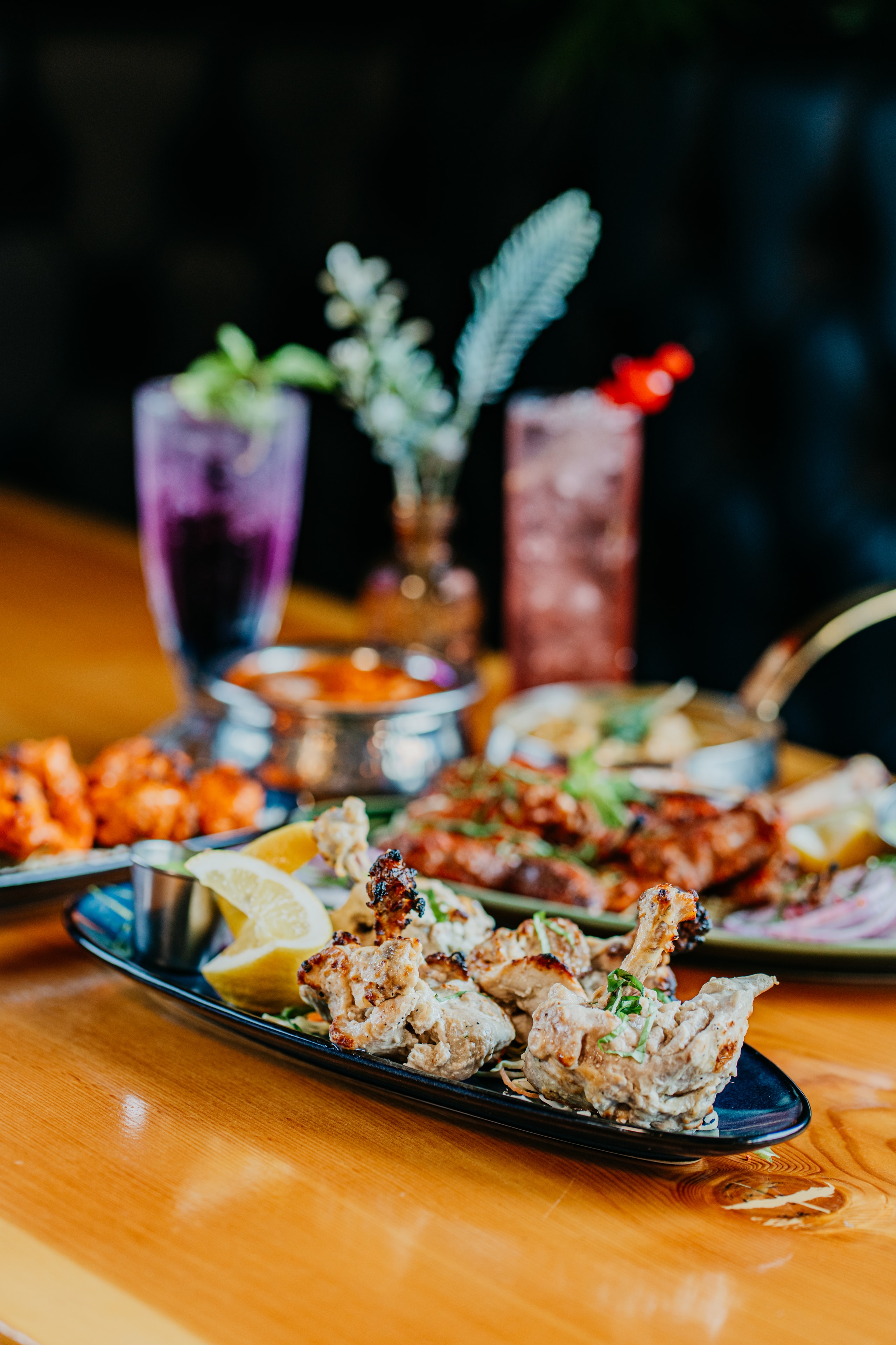 Modern Indian cuisine at Sangam Social