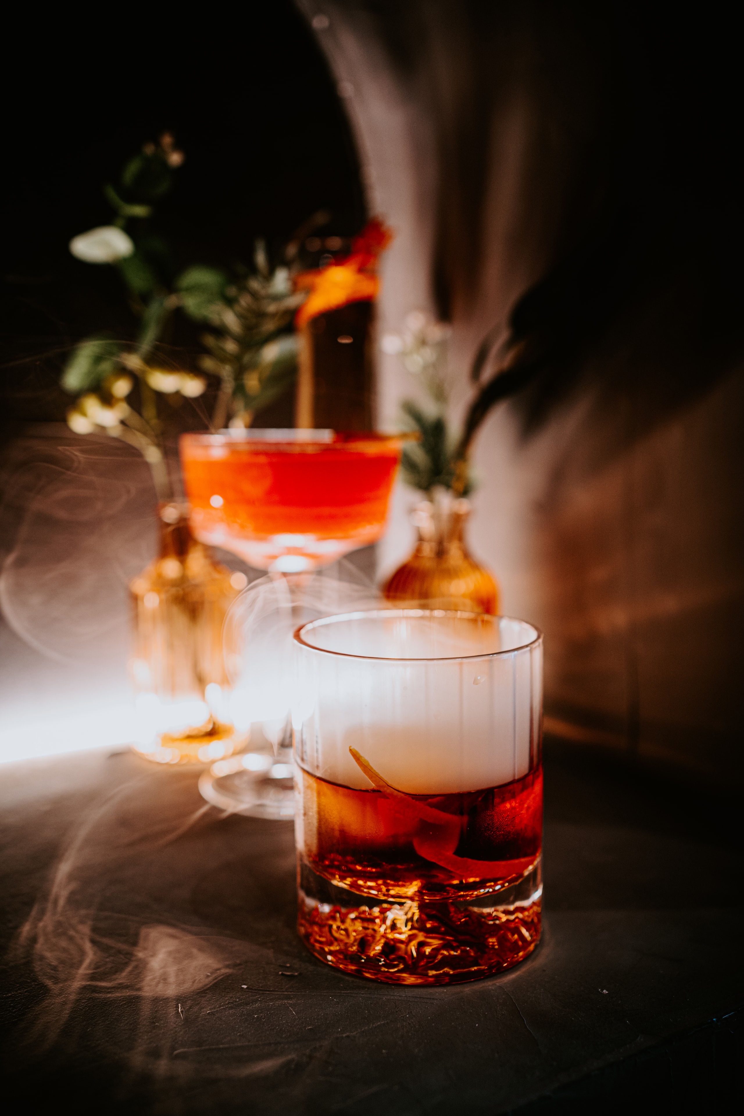 Craft cocktails at Sangam Social